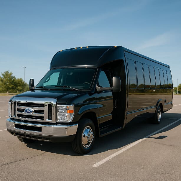 Charter Bus Rental Pflugerville 18 Passenger Minibus
