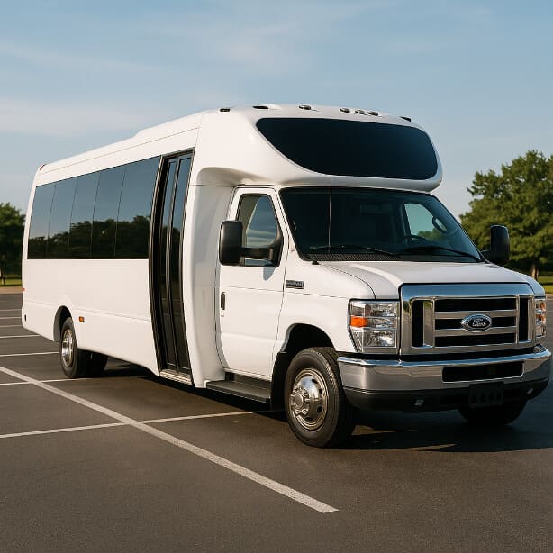 Charter Bus Rental Pflugerville 20 Passenger Minibus